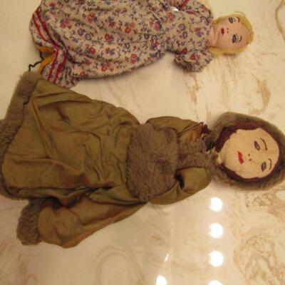 Vintage Dolls- One is a Topsy Turvy