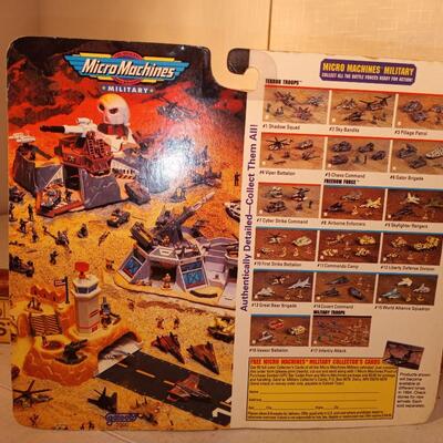 Micro Machines Military Airborne Enforcers #8 NIP Stealth Falcon Eagle jets 7000 - upld 1/29