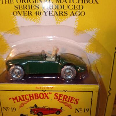 Matchbox Series, A Moko Lesney, No 19 Midget Car, Green --  upld 1/29