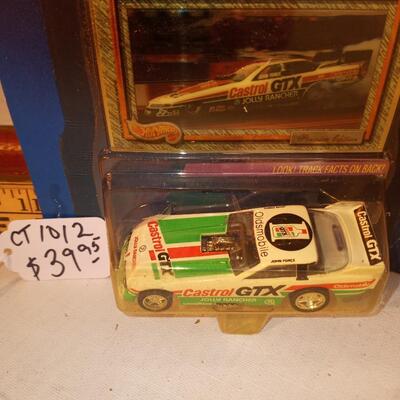 RARE CAR - Hot Wheels Pro Circuit, John Force, 1992 Jolly Rancher GTX new on card -- upld 1/30