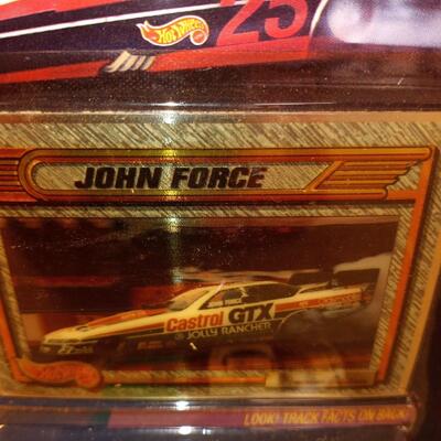 RARE CAR - Hot Wheels Pro Circuit, John Force, 1992 Jolly Rancher GTX new on card -- upld 1/30