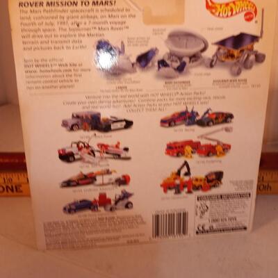 1996 NIB unopened Hot Wheels Action Pack JPL Sojourner Mars Rover -- upld 1/30