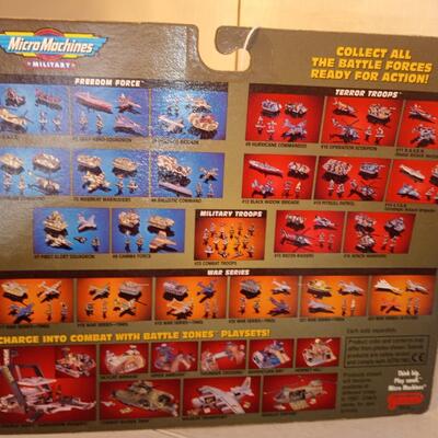 Vintage Micro Machines Military #23 Combat Troops Mini Soldiers Figures 1996 New -- upld 1/30