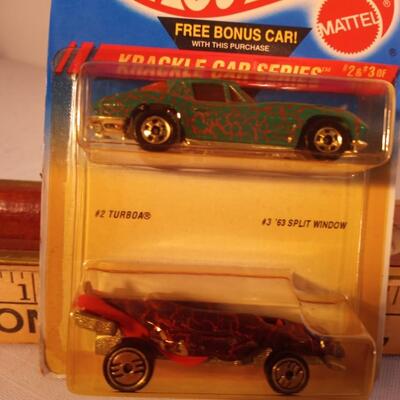 Hot Wheels 1995 Krackle Car Series 2 Pack -- upld 1/30