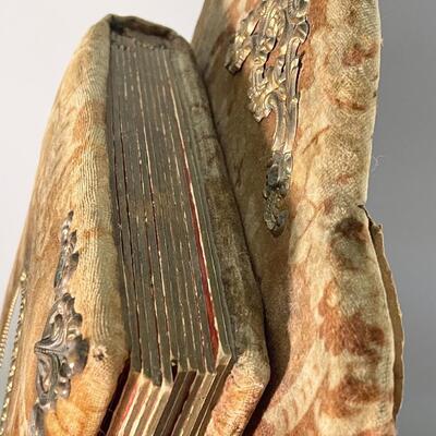 Antique photo album late 1800s.