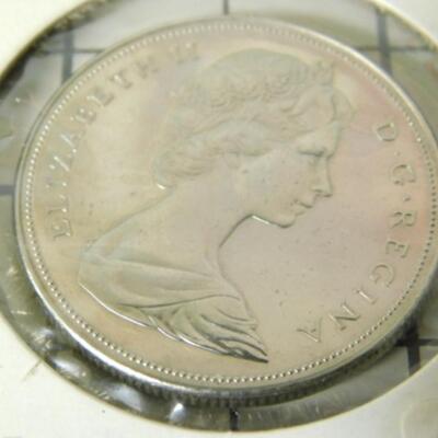 1970 Canadian Manitoba Centennial Silver Dollar Coin Possible MS Grade