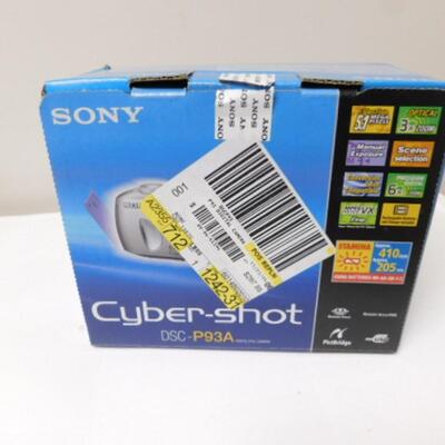 Sony Cybershot Digital Camera