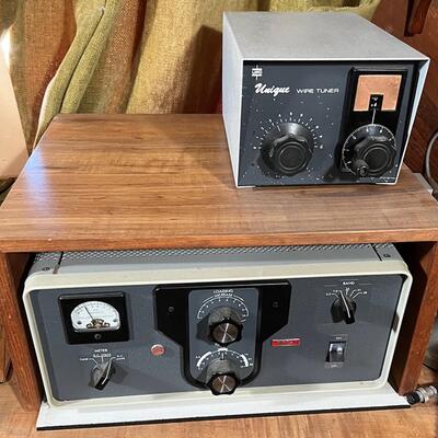 Lot 17 Short Wave Ham Radio Equipment Tranceiver Tuner