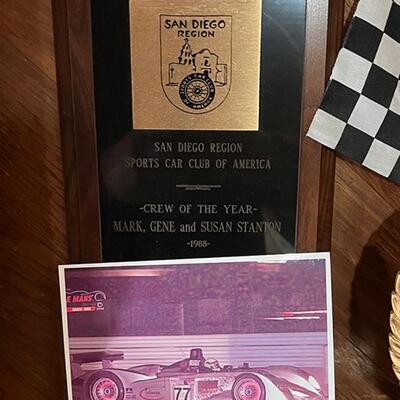 Lot 18 Auto Racing Trophies & Plaques Horizon Racing Sports Car Club
