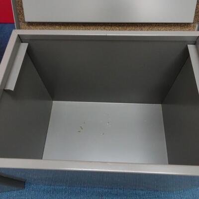 LOT 524. TWO VINTAGE FIRE RESISTANCE FILE VAULT