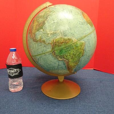 LOT 525. REPLOGLE  LAND AND SEA  12" GLOBE