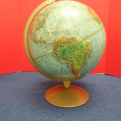 LOT 525. REPLOGLE  LAND AND SEA  12" GLOBE