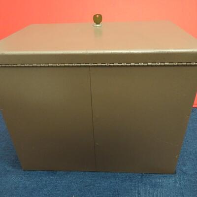 LOT 527. VINTAGE FIRE RESISTANT BOX