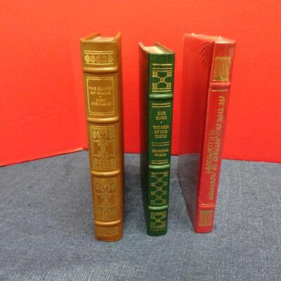 LOT 535. THE GRAPES OF WRATH, OUR TOWN THE SKIN OF OUR TEETH, AT THE MOUNTAINS OF MADNESS