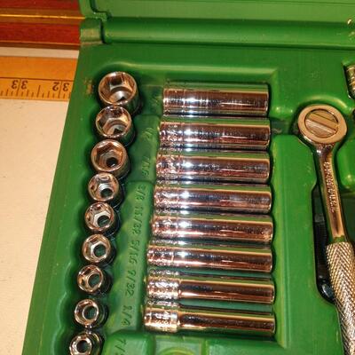 Vintage 1/4 Inch Drive SK Socket Set 91844 upld 1/26