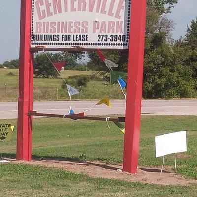 Look for this sign on hwy 177, 1 mile north of Interstate 40