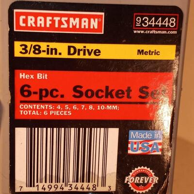 CRAFTSMAN 6 PCS. upld 1/26