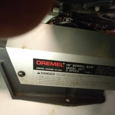Dremel 16" scroll saw