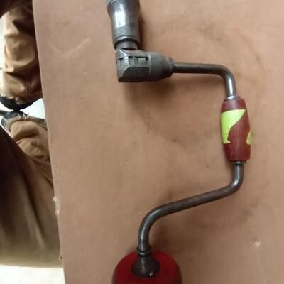 Vintage hand drill