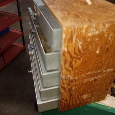 4 drawer storage for a work bench