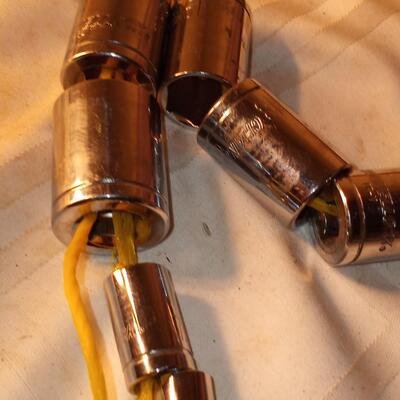 misc 1/4 and 3/8 drive sockets