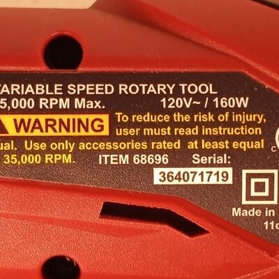 Chicago Electric Dremel  upld 1/28