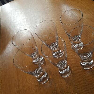 Set of 6 Iittala Glassworks Beer Glasses
