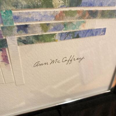 Original Watercolor Weaving