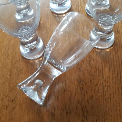 Set of 6 Iittala Glassworks Wine Glasses