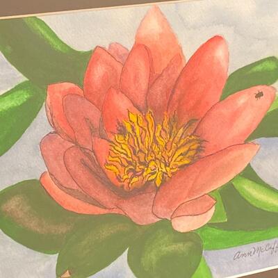 "Tickle Me Pink" Original Watercolor