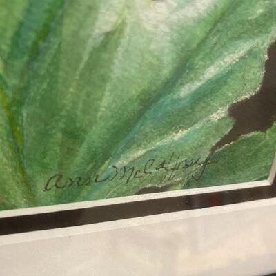 "Green" Original Watercolor Painting