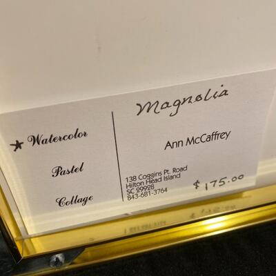 "Magnolia" Original Watercolor