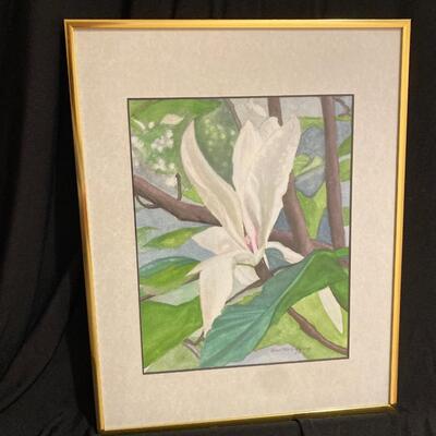 "Magnolia" Original Watercolor