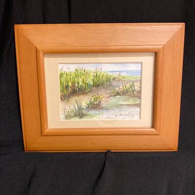 Original Watercolor of the Seashore