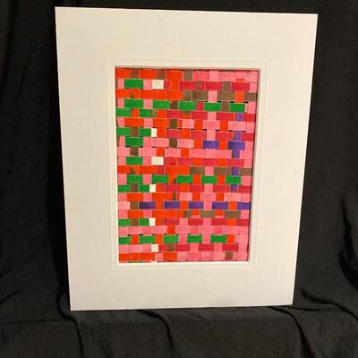 Original Watercolor Weaving