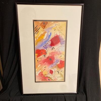 "Sing-Along" Original Watercolor and Ink