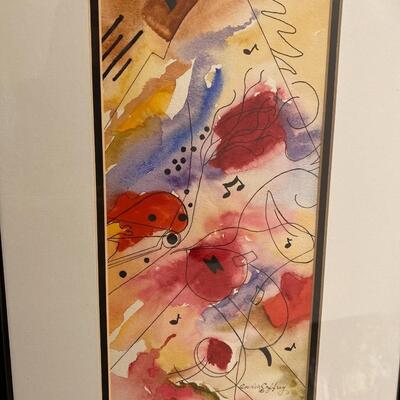 "Sing-Along" Original Watercolor and Ink