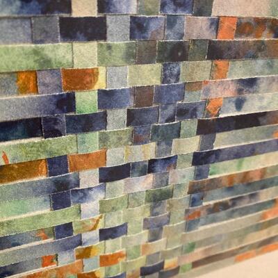 Original Watercolor Weaving