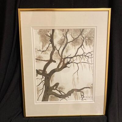 "Old Oak" Original Watercolor