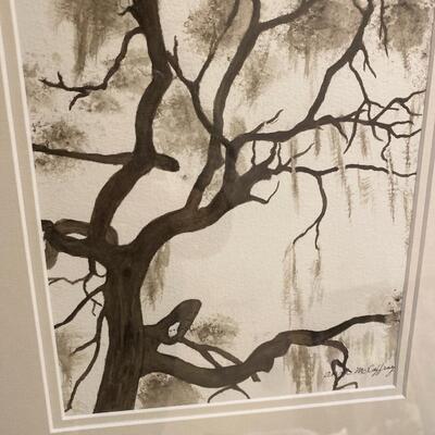 "Old Oak" Original Watercolor