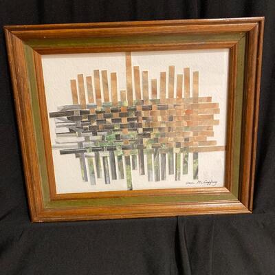 Original Watercolor Weaving