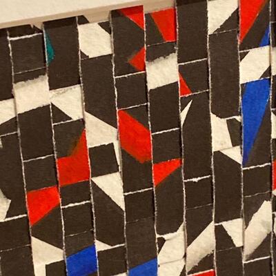 Original Watercolor Weaving
