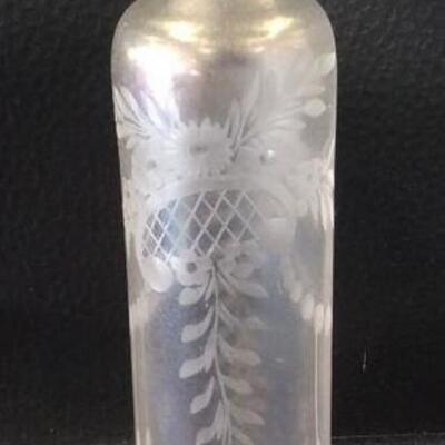 Beautiful Steuben glass perfume bottle.
