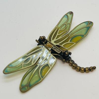 KJL  dragonfly brooch