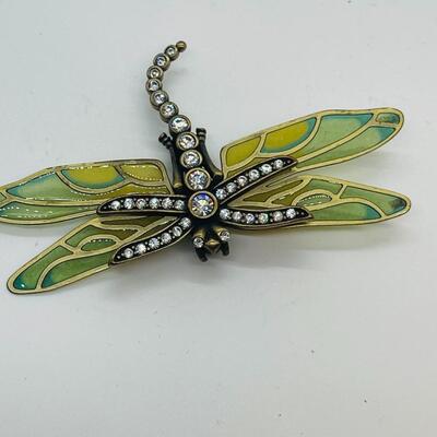 KJL  dragonfly brooch