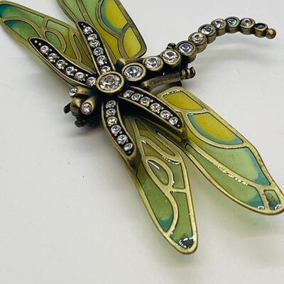 KJL  dragonfly brooch