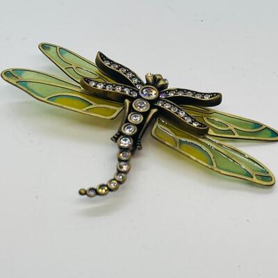 KJL  dragonfly brooch