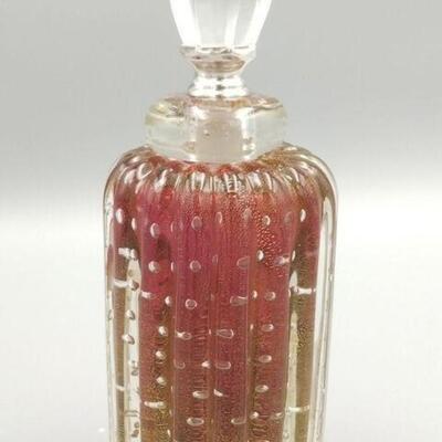 Beautiful Murano glass bottle.
