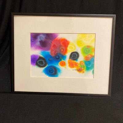 "Splash of Color" Original Watercolor