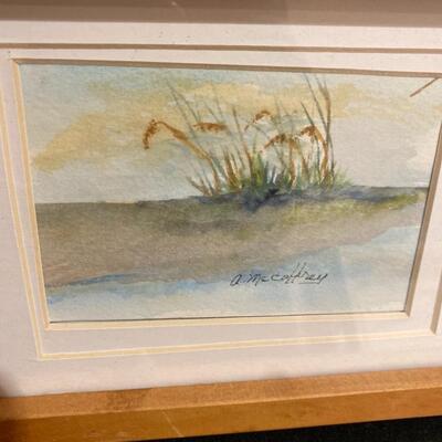 Original Watercolor of Seaside